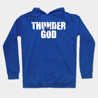 Retro Arcade Game "Thunder God" Hoodie